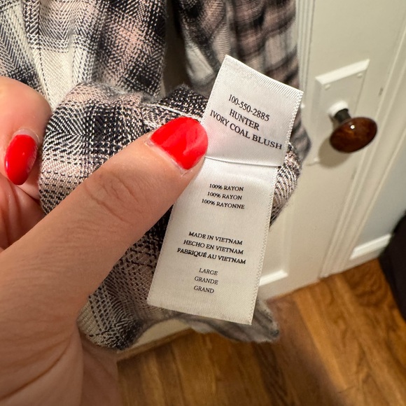 Rails flannel button down - Picture 3 of 3